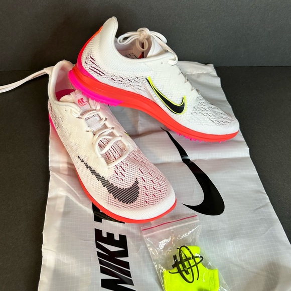 Nike Air Zoom Streak LT 4 Rawdacious Men\'s Size 6.5/ Women’s 8 White Pink DN1699 main image 7